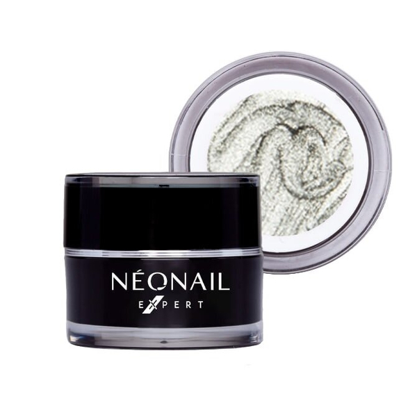 NeoNail NN Expert Paint UV Kryjący Żel do Wzorów na Paznokciach Metalic Silver 5ml