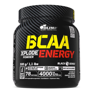 Olimp Nutrition BCAA Xplode Energy BCAA Powder with a Cola Flavour for Athletes 500g
