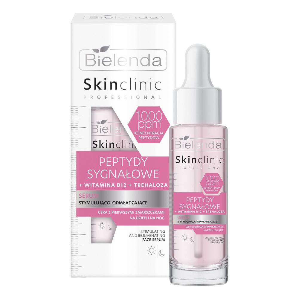 Bielenda Skin Clinic Professional Signal Peptides Stimulating and Rejuvenating Serum for Skin with First Wrinkles 30ml