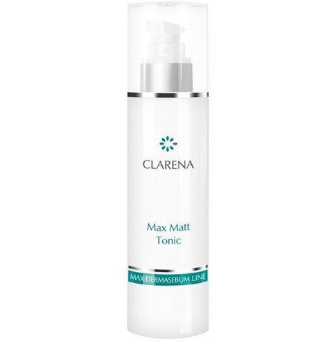 Clarena Max Dermasebum Max Matt Odświeżający Tonik Matujący dla Cery Mieszanej i Tłustej 200ml