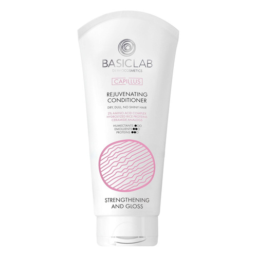 BasicLab Capillus Rejuvenating Conditioner for Dry Matte and Rough Hair 100ml