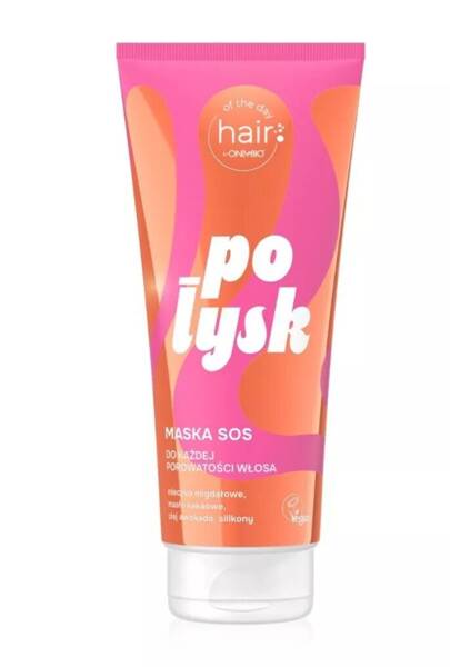 OnlyBio Hair of the Day Połysk Maska S.O.S. Intensywnie Wygładzająca 200ml