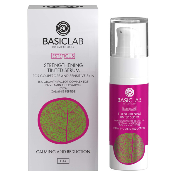 BasicLab Strengthening Toning Serum for Couperose and Sensitive Skin 30ml
