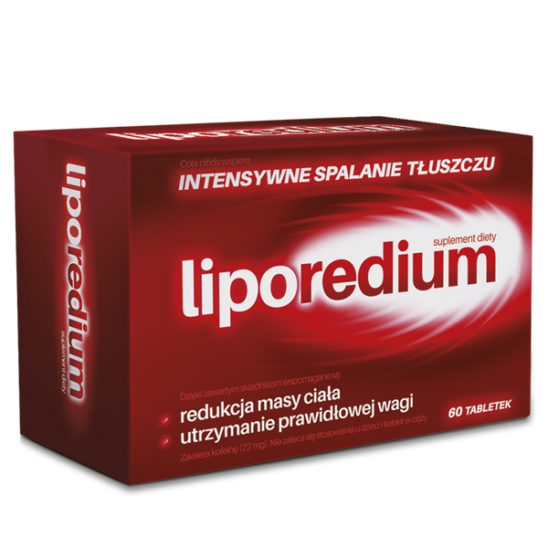 Aflofarm Liporedium Wspomaga Redukcję Wagi 60 Tabletek
