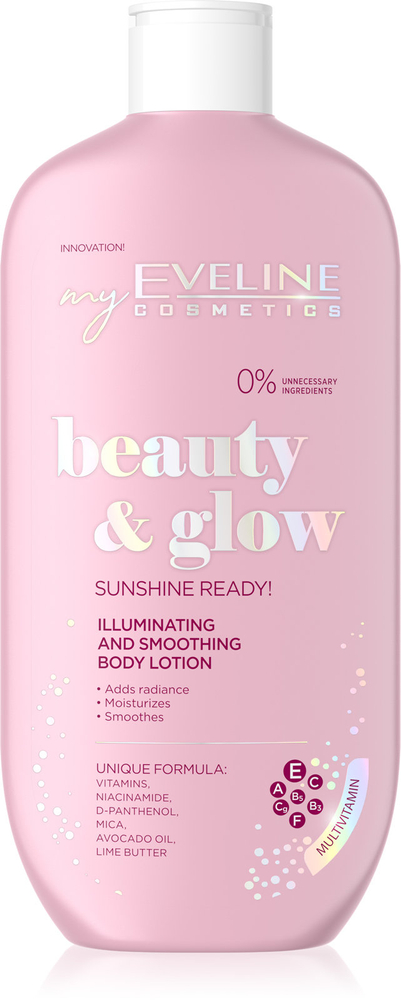 Eveline Beauty & Glow Illuminating Smoothing Body Lotion 350ml