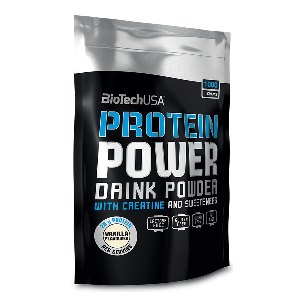 BioTechUSA Protein Power Chocolate Protein Powder with Creatine 1000g