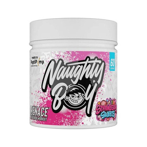 Naughty Boy Menace V2 Pre-Workout for Energy and Focus Strawberry Sweets 420g