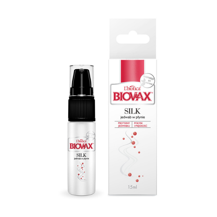 Biovax Silk Regenerating Silk Liquid for Damaged Hair 15ml