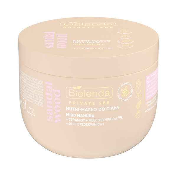 Bielenda Private Spa Odżywcze Nutri-Masło do Ciała Sandal Wood 250ml