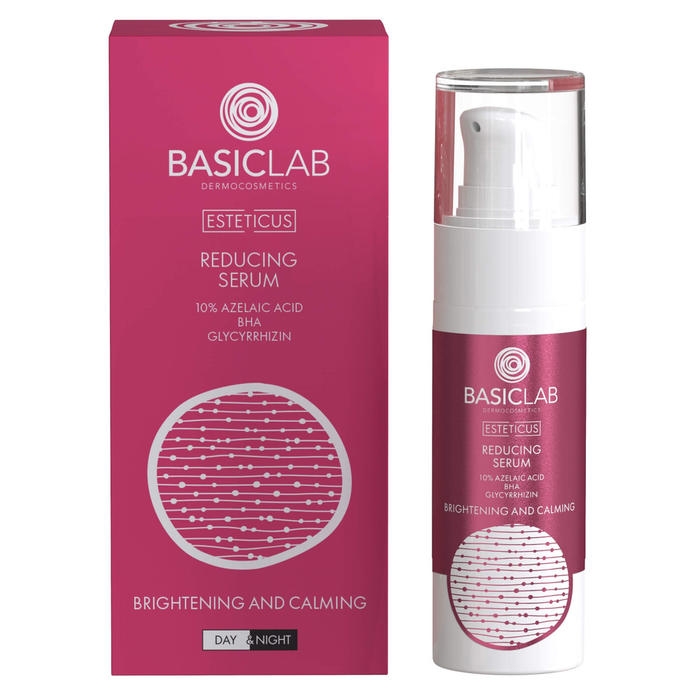 BasicLab Reducing Serum 10% Azelaic Acid BHA Brightening 30ml