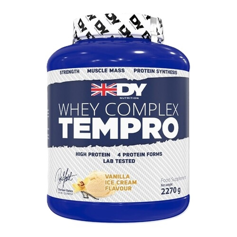 Dorian Yates Whey Complex Tempro Białko serwatkowe, Lody waniliowe 2270g