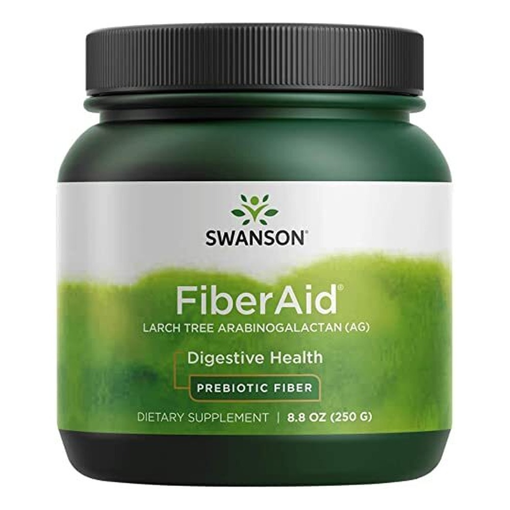Swanson FiberAid Larch Tree Arabinogalactan (AG) Wspomaga Prawidłową Pracę Jelit 250g