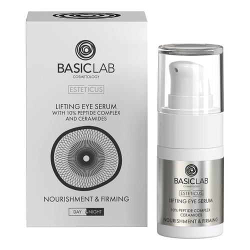 BasicLab Esteticus Lifting Eye Serum 10% Peptide Complex 15ml