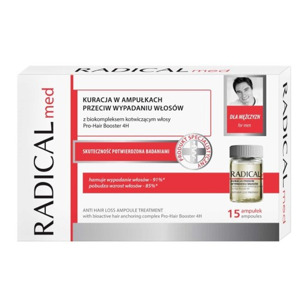 Farmona Radical Anti Hair Loss Ampoule Treatment For Men 15x5ml