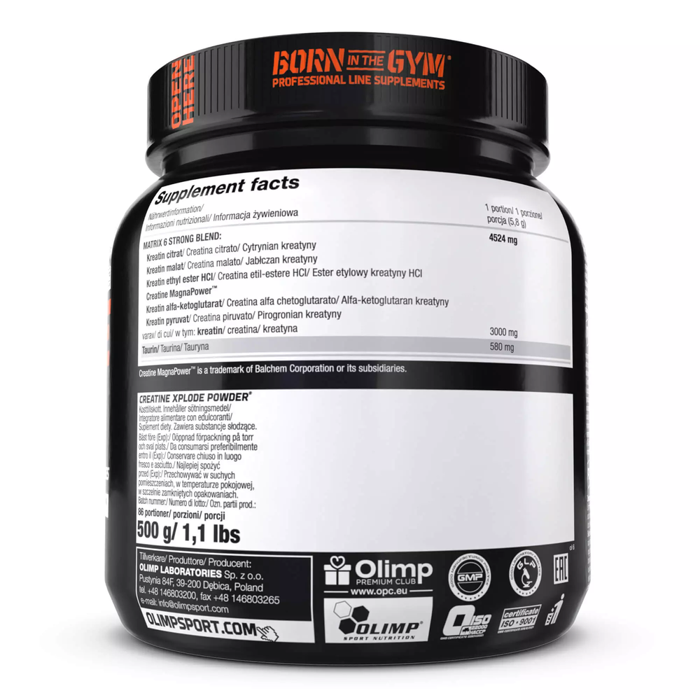 Olimp Creatine Xplode Pineapple 500g