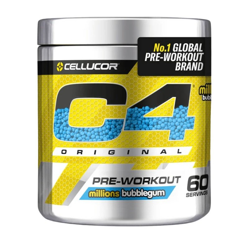 Cellucor C4 Original Millions Bubblegum Pre Workout Powder For Energy and Focus 396g