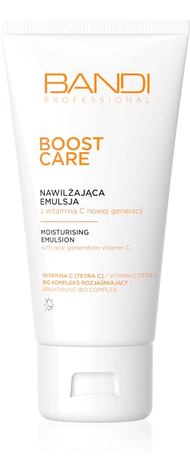 Bandi Boost Care Nawilżająca Emulsja z Witaminą C Nowej Generacji 50ml