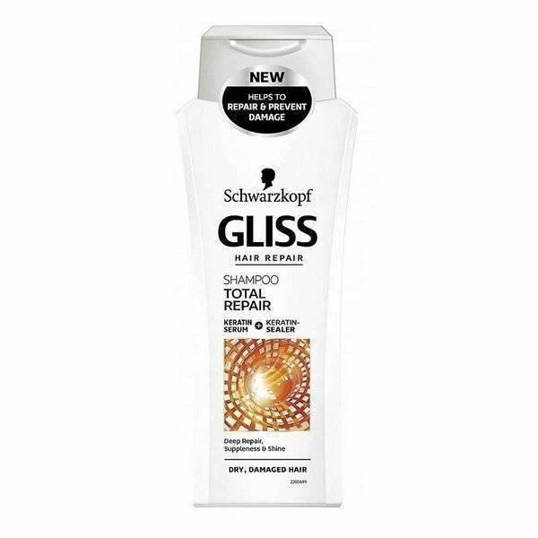 Gliss Total Repair Regenerujący Szampon do Włosów Suchych i Zmęczonych 250ml