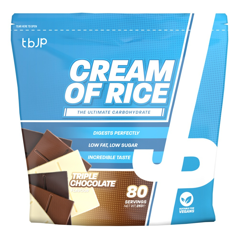 Trained by JP Cream of Rice, Triple Chocolate - 2000g