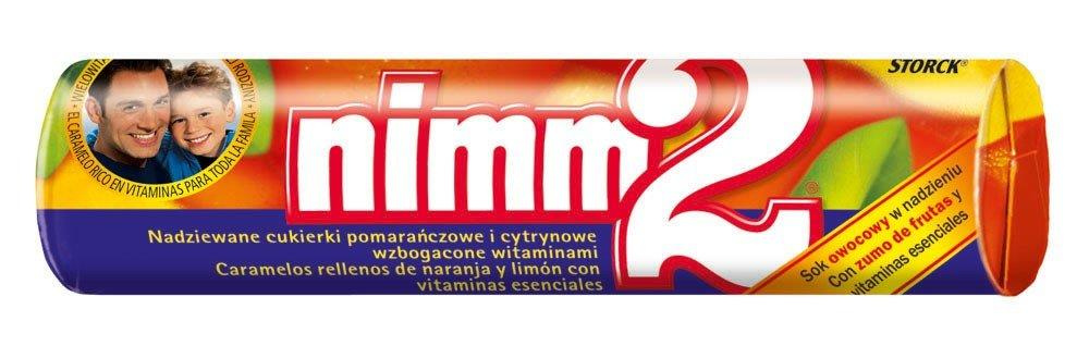 Nimm2 Nadziewane Cukierki Owocowe Wzbogacone Witaminami 50g