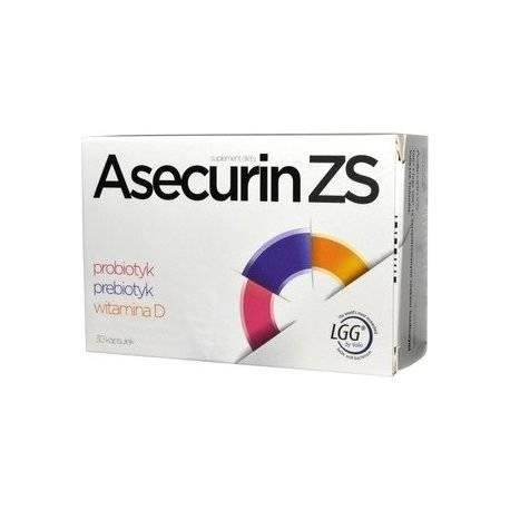 Asecurin ZS Probiotyk 30 Kapsułek