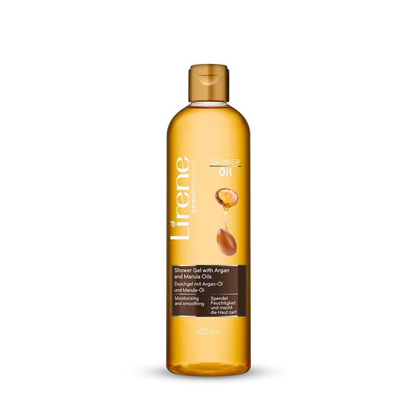 Lirene Argan & Marula Smoothing Shower Gel with Argan Oil 400ml