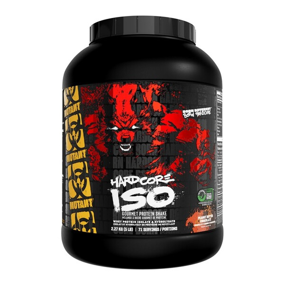 Mutant Iso Surge Whey Protein Isolate and Hydrolysate for Athletes Peanut Butter Chocolate 2270g