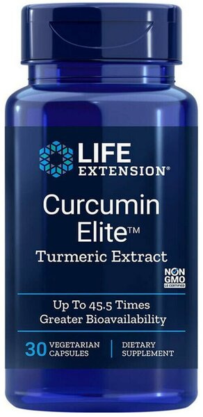 Life Extension Curcumin Elite Ekstrakt z Kurkumy na Zdrowie Stawów i Organów 60 Kapsułek
