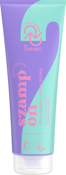 OnlyBio Hair Cycling Moisture Shampoo - Hydrating & Scalp Care, 250ml