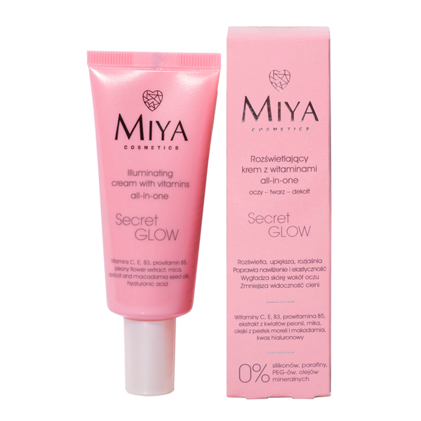 Miya SecretGLOW Rozświetlający Krem z Witaminami 30ml