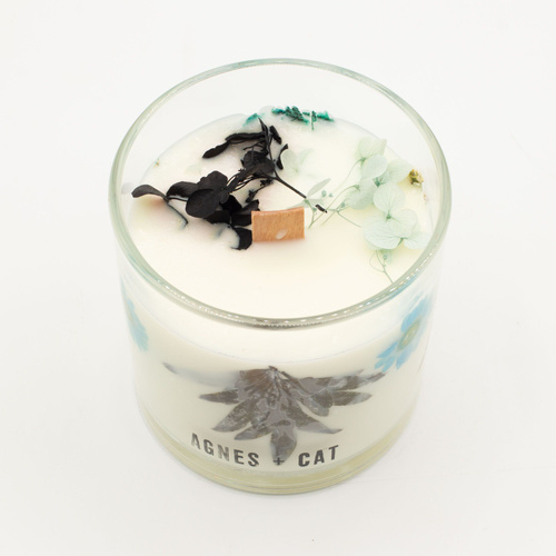 Agnes + Cat Botanical Soy Wax Candle - Seasalt & Moss