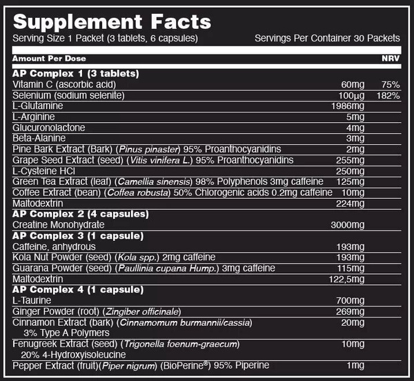 Animal Pump 30 Pakietów