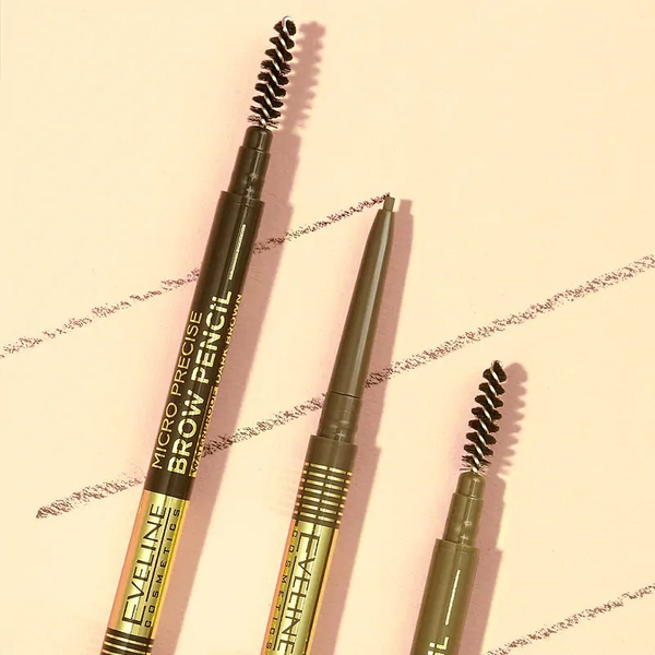 Eveline Precision Brow Pencil Ultraprecyzyjna Kredka do Brwi Nr 02 Soft Brown 1 Sztuka