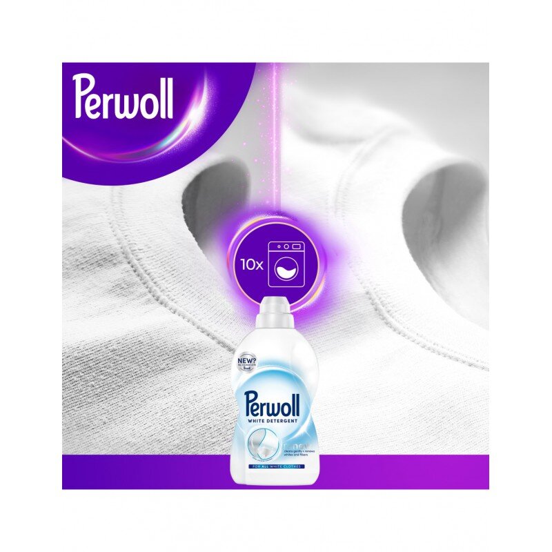 Perwoll Renew White Liquid for Washing White Fabrics 1000ml