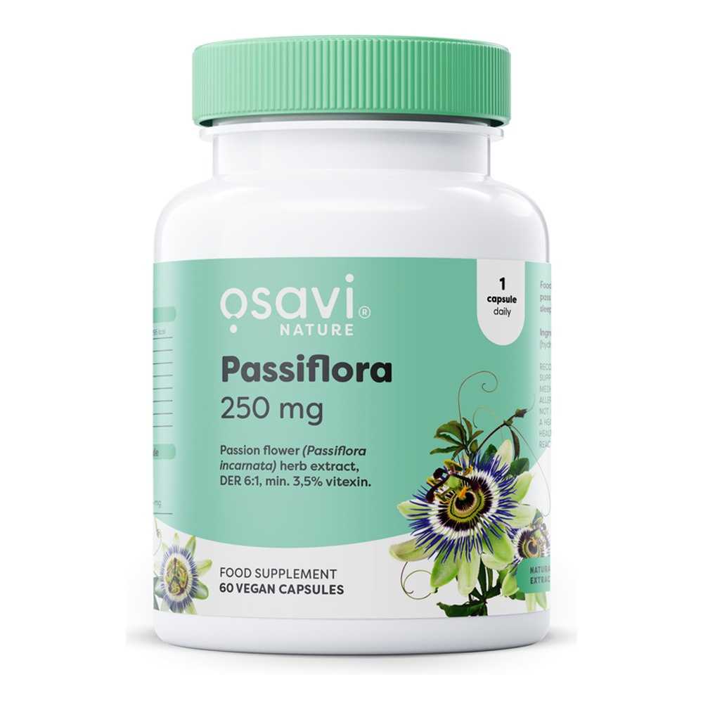Osavi Męczennica Cielista 250mg na Relaks i Uspokojenie 60 Kapsułek Wegańskich