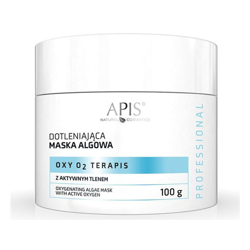 Apis Professional Oxy O2 Therapies Oxygenating Algae Mask with Active Oxygen for Dull Skin 100g