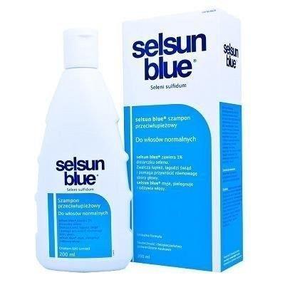 Selsun Blue Anti-Dandruff Healing Shampoo Normal Hair Nourishes Soothes 200ml