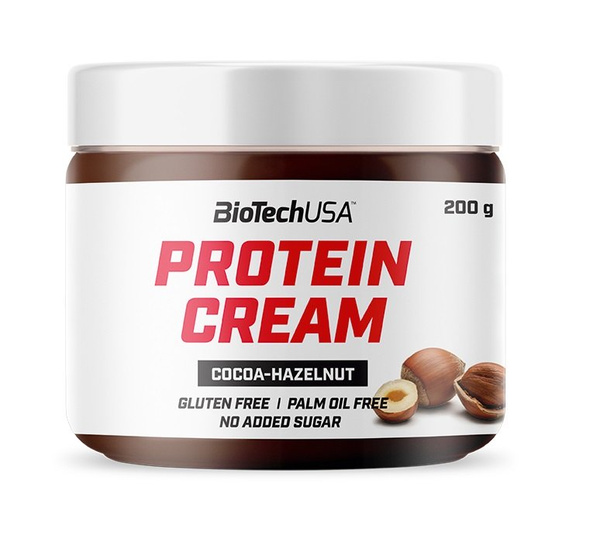 BioTechUSA Protein Cream Krem Białkowy Kakaowo-Orzechowy 200g