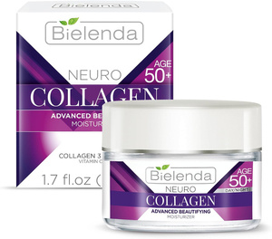 Bielenda Neuro Collagen Zaawansowany Nawilżający Krem Upiększający 50+ 50ml