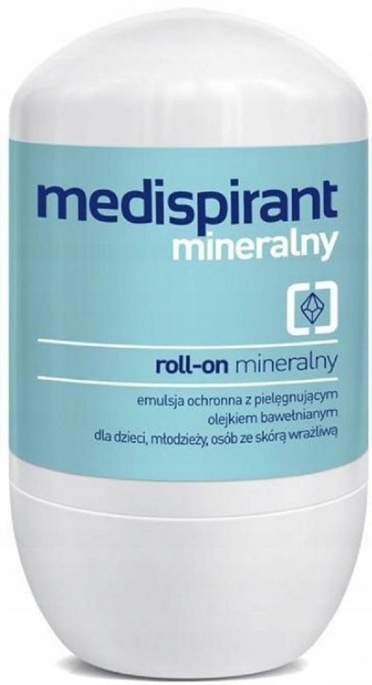 Medispirant Mineralna Emulsja Ochronna na Bazie Naturalnego Bioaktywnego Minerału Ałunu 40ml