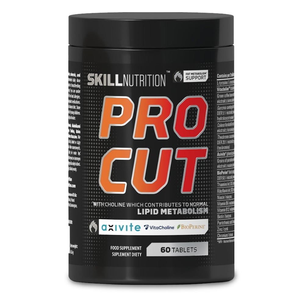 Skill Nutrition Pro Cut Fat Metabolism Support 60 Tablets