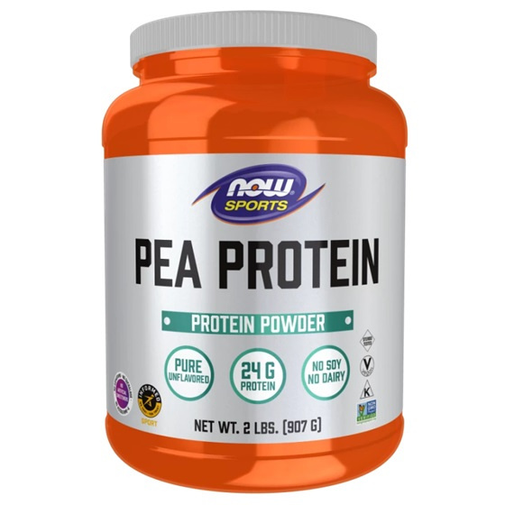 NOW Foods Pea Protein Białko Grochowe Bezsmakowe 907g