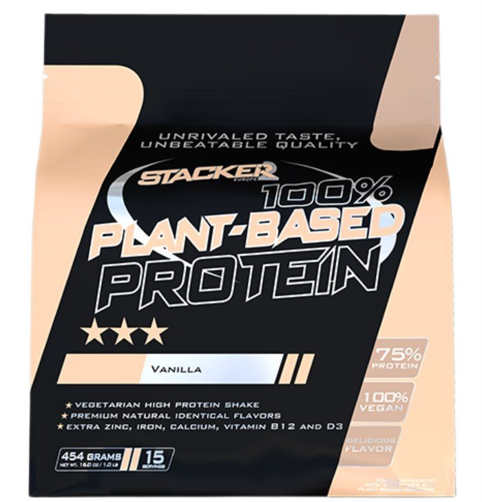 Stacker2 Europe 100% Plant Based Protein, Vanilla - 454g