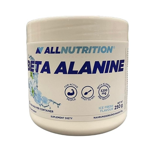 Allnutrition Beta Alanine Ice Fresh in Powder for Endurance and Performance 250g