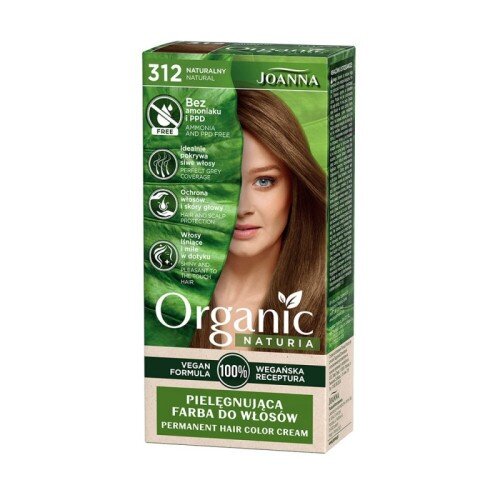 Joanna Organic Vegan Farba Nr 312 Naturalny 1 Sztuka