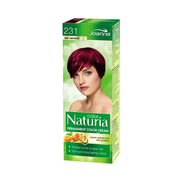 Joanna Naturia Color Farba do Włosów 231 Czerwona Porzeczka 100ml