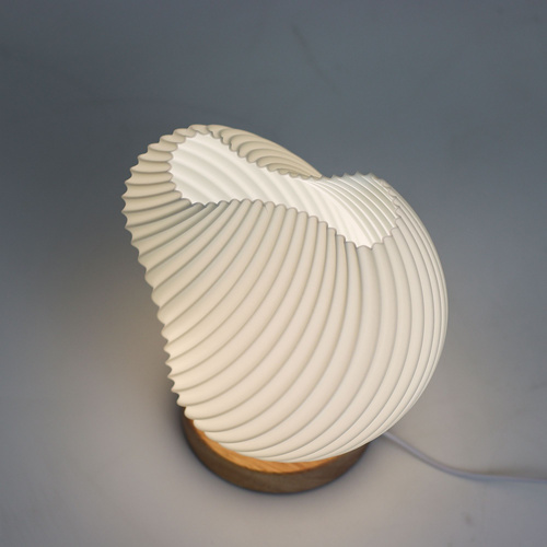 New Wave Lamp - USB - 3 settings - Shell Twisted