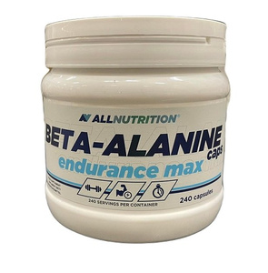 Allnutrition Beta-Alanine Endurance Max Supplement for Endurance 240 Capsules