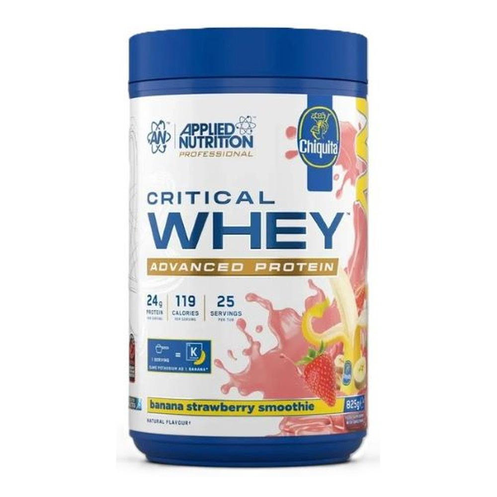 Applied Nutrition Critical Whey, Koktajl bananowo-truskawkowy 825g