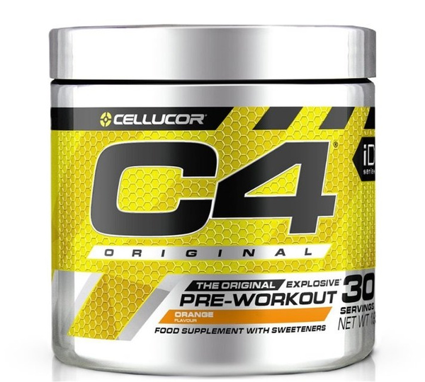 Cellucor C4 Original Pre Workout Supplement for Energy and Focus Orange 198g